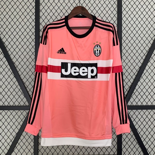 Tailandia Camiseta Juventus Replica Segunda Ropa ML Retro 2015 2016